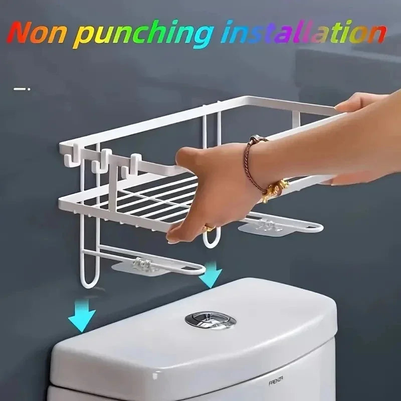 Bathroom Over The Toilet Storage Shelf