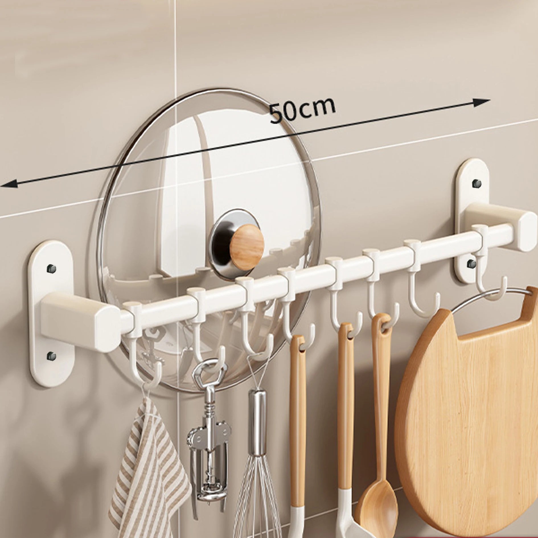 1 Piece Kitchen Facilities Storage with hooks