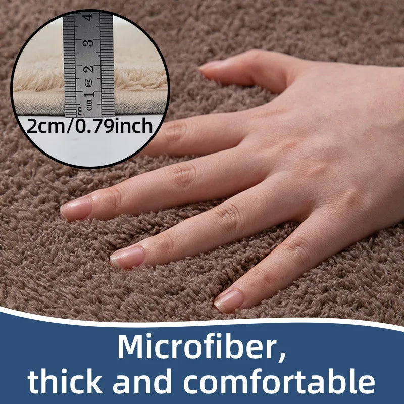 Bathroom carpet 3-piece set soft